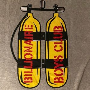 Billionaire boys club graphic t shirt scuba